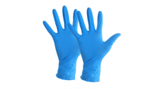 Nitrile, sterile gloves, disposable