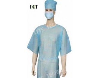 Disposable PP Nonwoven Surgical/Isolation Gown alt=