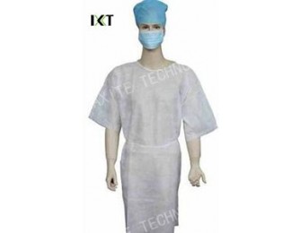 Disposable PP Nonwoven Surgical/Isolation Gown alt=