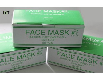disposable dust anti pollution earloop face mask alt=
