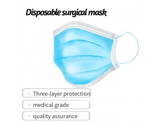 disposable dust anti pollution earloop face mask alt=