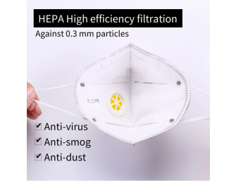 disposable dust anti pollution earloop face mask alt=