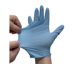 Disposable nitirile gloves alt=