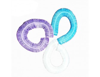 Disposable Plastic strip foot bath or tub cover making machine alt=