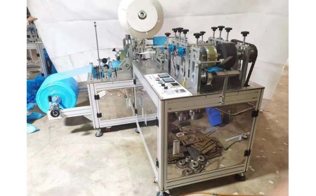 Disposable Plastic strip foot bath or tub cover making machine